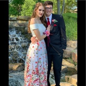 Two Piece Prom Dress